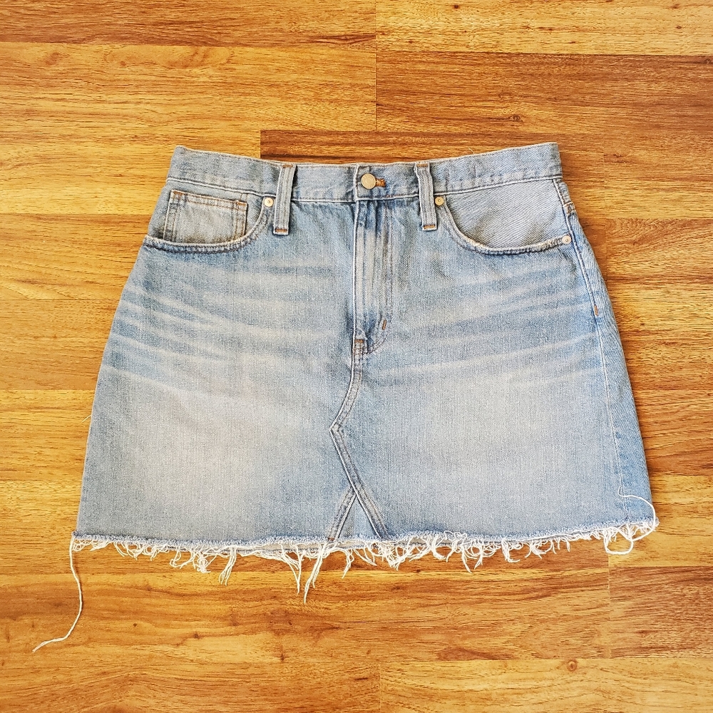 Madewell Size 32 Rigid Denim A-Line